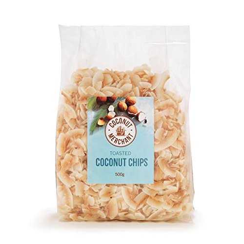ココナッツ マーチャント トースト ココナッツ フレーク - 500g (1.1ポンド) Coconut Merchant Foods Coconut Merchant Toasted Coconut Flakes - 500g (1.1lbs)