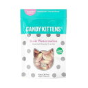 Candy Kittens サワースイカ 植物ベースのキャンディ - パーム油不使用、人工着色料や甘味料不使用、天然フルーツフレーバーキャンディ - グミの噛み...