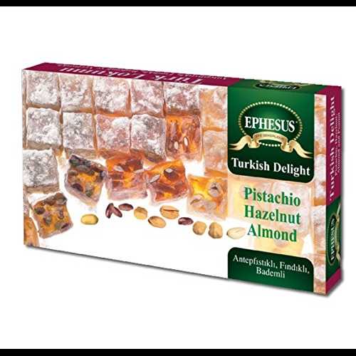 ԥءʥåġɤΥå ǥ饤 (400gr) EPHESUS Turkish Delight with P...