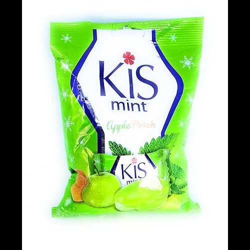 Kis Mint Candy - åץԡ125  (3 ĥѥå) Kis Mint Candy - Apple Peach...