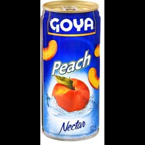 Goya Peach Nectar, 9.6 Fluid Ounce -- 24 per case.