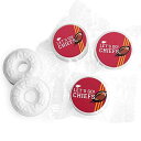 チーフス フットボール パーティー記念品 ライフセーバーズ ミント (300ct) WH Candy Chiefs Football Party Favors ...