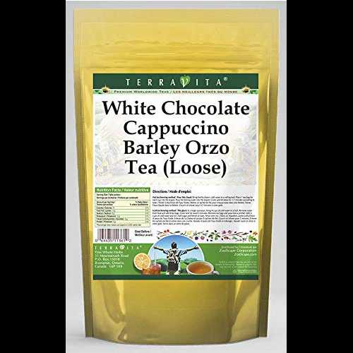 ホワイト チョコレート カプチーノ 大麦オルゾ ティー (ルース) (8 オンス、ZIN: 569217) TerraVita Wh..