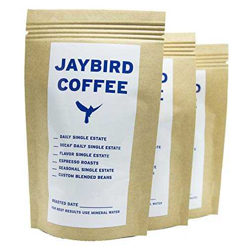 チョコレートトリュフコーヒー、PreGround by Jaybird Coffee - 3オンスお試しパック Chocolate Truffl..