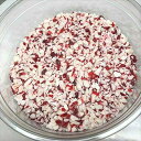 キャンディケイン 粉砕ペパーミント ベーカリートッピングスプリンクル 2ポンド Beulah's Candyland Candy Cane Grind crus...