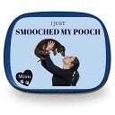 I Just Smooched My Pooch Mints – 犬愛好家への面白いギフト クレイジー ドッグ パーソン ギフト 面白いミント缶 犬用ストッキング スタッフィング ウィンターグリーン ミント キスド マイ ドッグ ミント ダックスフント ギフト Gears Out I Jus