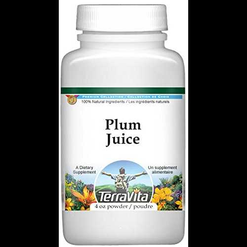 ߥ塼ѥ (4 󥹡ZIN: 521844) - 3 ѥå TerraVita Plum Juice Powder (4 o...