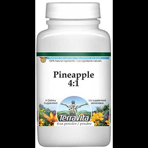 パイナップル 4:1 パウダー (4 オンス、ZIN: 521167) - 2 パック TerraVita Pineapple 4:1 Powder (4 oz, ZIN: 521167) - 2 Pack