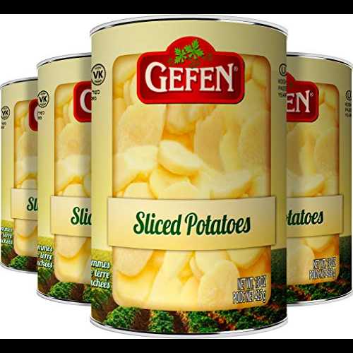 Gefen Sliced Potatoes 15 Oz (4 Pack) Ready To Eat! Kosher for Passover Gefen Sliced Potatoes 15 Oz (4 Pack) Ready To Eat! Kosher for Passover