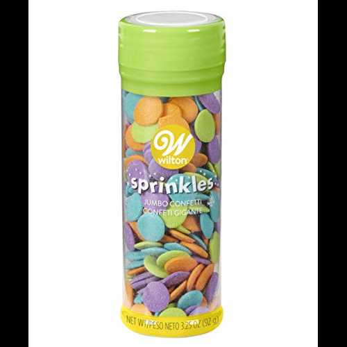  ץ󥯥 3.25 եåƥ Wilton Jumbo Sprinkles 3.25oz-Confetti