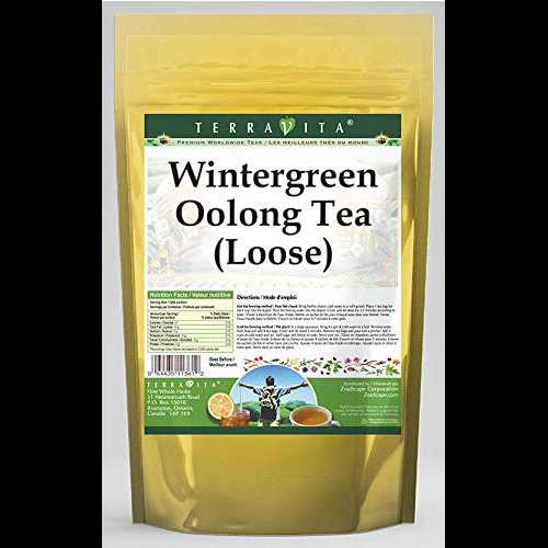 ウィンターグリーン ウーロン茶 (ルース) (4 オンス、ZIN: 532700) - 3 パック TerraVita Wintergreen Oolong Tea (Loose) (4 oz, ZIN: 532700) - 3 Pack