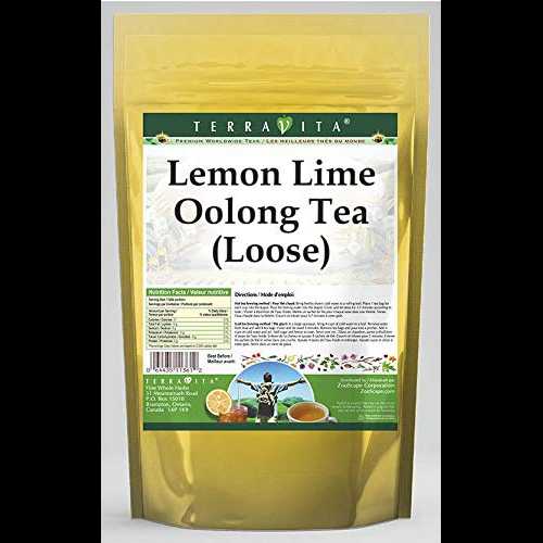 レモン ライム ウーロン茶 (ルース) (8 オンス、ZIN: 534790) - 3 パック TerraVita Lemon Lime Oolong Tea (Loose) (8 oz, ZIN: 534790) - 3 Pack