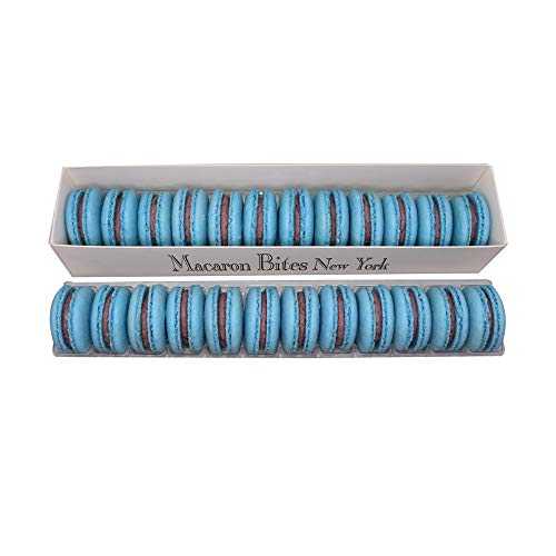 マカロン ギフトボックス 24 個入り - ブルーベリー Macaron Bites Macarons Gift Box of 24 - Blueberry マカロン ギフトボックス 24 個入り - ブルーベリー Macaron Bites Macarons Gift Box of 24 - Blueberry