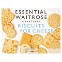 Essential Waitrose Biscuits For Cheese 300g