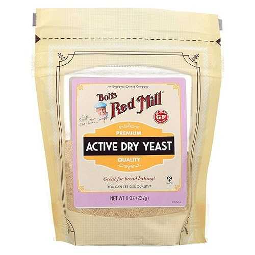 BOB'S RED MILL, YEAST, ACTIVE DRY, Pack of 6, Size 8 OZ - No Artificial Ingredients Gluten Free