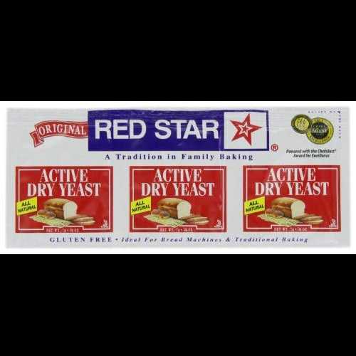 レッドスター ベーキングイースト パケット (2個パック) Red Star Baking Yeast Packet (Pack of 2)