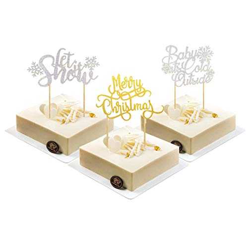 Baby It's Cold Outside Cake Topper Let's Snow Cake Topper Merry Christmas Cake Topper Fits Party Decorations Baby It's Cold Outside Cake Topper Let's Snow Cake Topper Merry Christmas Cake Topper Fits Party Decorations
