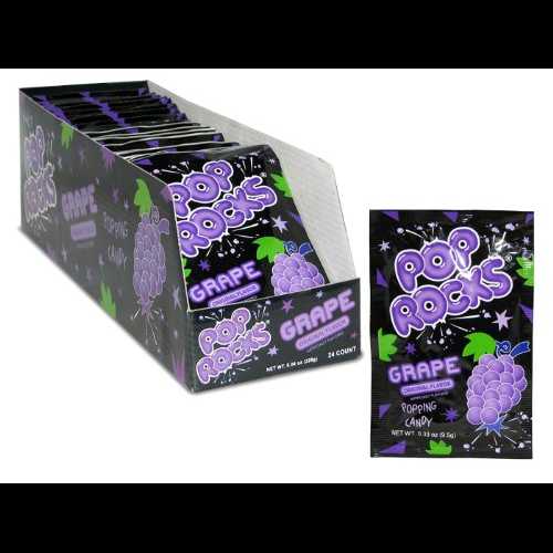 ݥå å - 졼 (24 ĥѥå) Pop Rocks - Grape (Pack of 24)