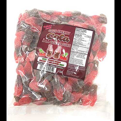 Gummy Zone Sour Cherry Cola 1kg (2.2lbs)