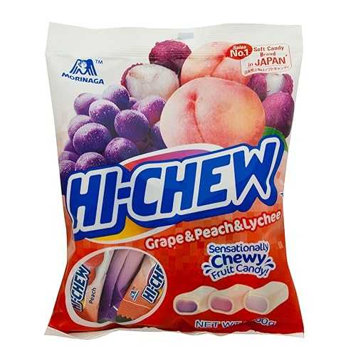 Morinaga - Hi-Chew Assorted Pack Grape Chews - Individually Wrapped Pi...