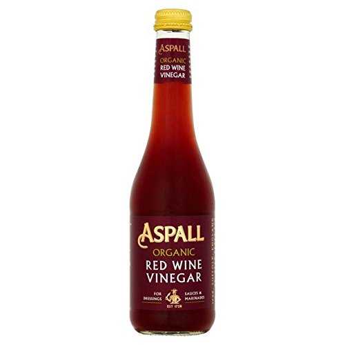 アスポール オーガニック赤ワインビネガー 350ml - 2個パック Aspall Organic Red Wine Vinegar 350ml - Pack of 2