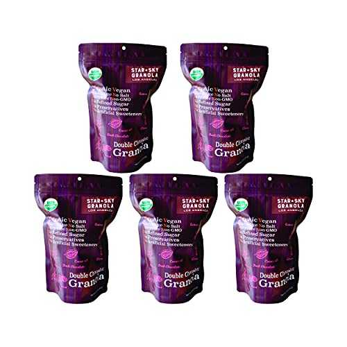 スタースカイグラノーラ 5個入(ダブルチョコレートグラノーラ) Star Sky Granola Pack of 5 (DOUBLE CHOCOLATE GRANOLA)