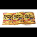 Werther's オリジナル ハード キャンディー、シュガー フリー キャラメル、1.46 オンス (3 袋 - パック) Werther's Origina...
