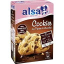 Alsa Pr paration Cookies Nature et P pites de Chocolat 300g