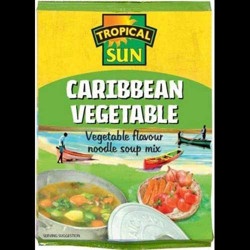Tropical Sun Caribbean Vegetable Soup - 50g - Pack of 8 Tropical Sun Caribbean Vegetable Soup - 50g - Pack of 8