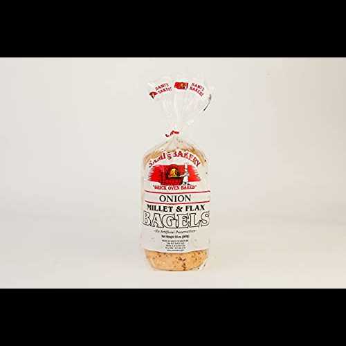 Sami's Bakery ミレット&フラックスオニオンベーグル key west shrimp co Sami's Bakery Millet & Flax Onion Bagel