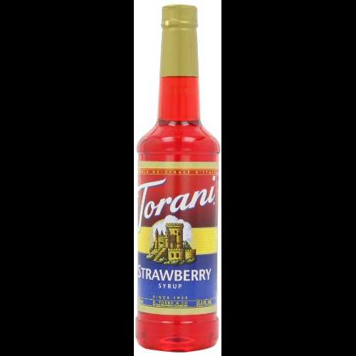 Torani åסȥ٥꡼25.4 󥹥ܥȥ (3 ĥѥå) Torani Syrup, Strawberry, 25.4...
