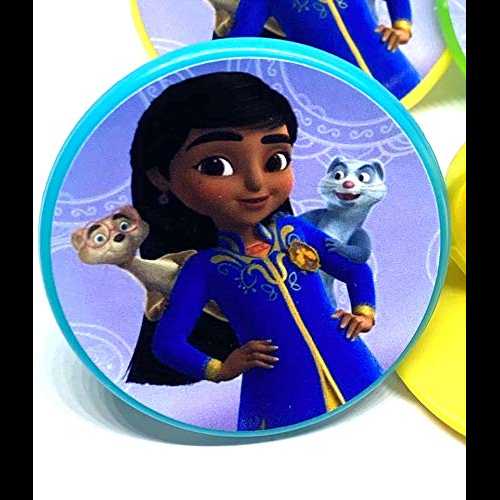 Mira Royal Detective パーティー用品 カップケーキトッパー ケーキデコレーション パーティー記念品 - 16個パッケージ Blue Fox Baking Mira Royal Detective Party Supplies Cupcake Toppers Cake Decorations Party Favors - Package of 16