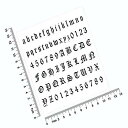 3 個のゴシック文字 DIY 名前ボディアートタトゥーステッカーフェイクタトゥーデザイン PANDA SUPERSTORE 3Pcs Gothic Letters DIY Name Body Art Tattoo Stickers Fake Tattoos Designs(4)