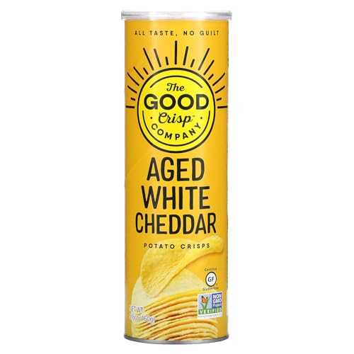 THE GOOD CRISP COMPANY Aged White Cheddar Potato Crisps, 5.6 OZ