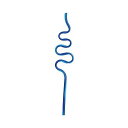 ユニークなパーティー食器 Squiggle Silly プラスチック ストロー - 7.5 インチ アソートカラー 12 個、12ct Unique party tableware Squiggle Silly Plastic Straws-7.5" Assorted Colors 12 Pcs, 12ct