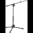 Stagg MIS-2004BK ロープロファイル伸縮ブームマイクスタンド Stagg MIS-2004BK Low Profile Telescopic Boom Microphone Stand