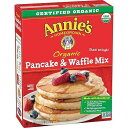 アニーズ オーガニック パンケーキとワッフル ミックス、26 オンス ボックス Annie’s Annie's Organic Pancake and Waffle Mix, 26 oz Box