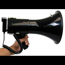 DEEJAY LED High Performance 13-1/2-in PA Megaphone with Hanging Mic, SD Card Pla...