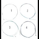 汎用 3 セット ヴィオラ弦 16 インチ スチールコア ニッケル合金巻 Generic 3 sets Viola Strings 16 inch Steel Core Nickel Alloy Wound