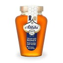 Attiki Pure Greek Honey with Wild Flora and Thyme, Perfect for Baking, Cooking, Lemonade and Tea, 16 oz (453 grams), Glass Jar