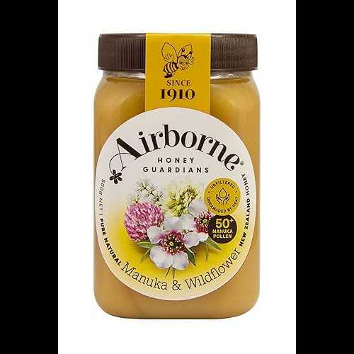 Airborne (New Zealand) Manuka with Wildflower Blend Honey 500g / 1.1lbs