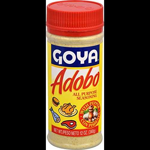 Goya Foods アドボ ペッパー入り 12オンス (24個パック) Goya Foods Adobo with Pepper, 12-Ounce (Pac..