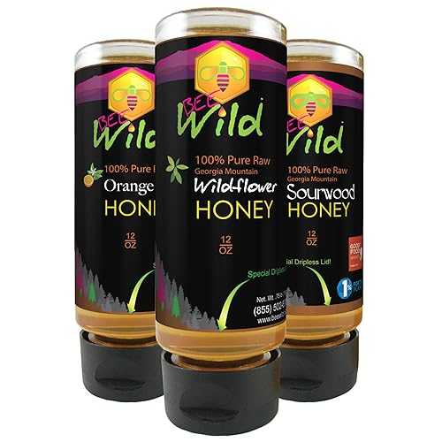 Bee Wild Honey Connoisseur's Tasting Set - Sourwood - Wildflower - Orange Blossom Bee Wild Honey Connoisseur's Tasting Set - Sourwood - Wildflower - Orange Blossom