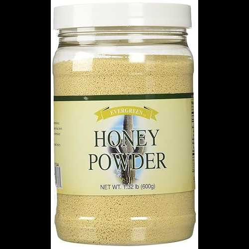 ハニーパウダー - 1.32ポンド EVERGREEN Honey Powder - 1.32 Lb