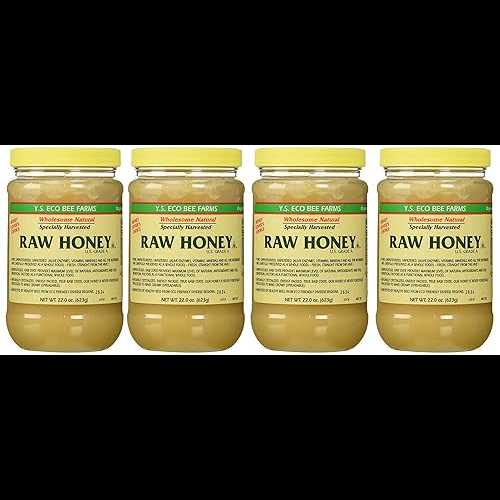Ys Eco Bee Farms 生ハニー - 22 オンス ジャー (4 個 (各 22 オンス)) YS Royal Jelly/Honey Bee Y.s. Eco Bee Farms Raw Honey - 22 Oz Jars (4 Count (22oz Each)) Ys Eco Bee Farms 生ハニー - 22 オンス ジャー (4 個 (各 22 オンス)) YS Royal Jelly/Honey Bee Y.s. Eco Bee Farms Raw Honey - 22 Oz Jars (4 Count (22oz Each))