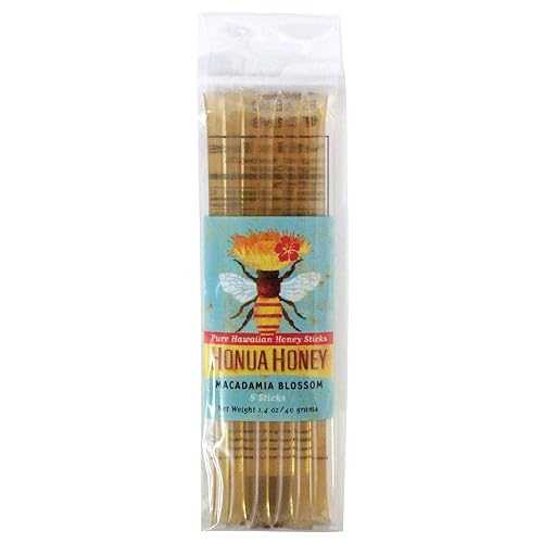 BIG ISLAND BEES Honey Sticks - Bag of Eight, 1 EA BIG ISLAND BEES Honey Sticks - Bag of Eight, 1 EA