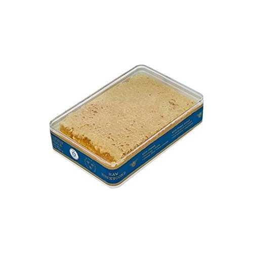 Savannah Bee の純粋な生のアカシア ハニカム - 高品質、すべて天然 - 無濾過ハニカム (12.3 オンス) Savannah Bee Company Pure Raw Acacia Honeycomb by Savannah Bee - High Quality and All Natural - Unfiltered Honeycomb (12.3oz)