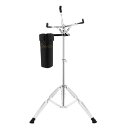 Donner Snare Drum Stand, Adjustable Snare Stand Double Braced Extended with Drum Stick Holder Fit 10''-14'' Dia Drums, Drum Pads, Height Range 26-40 Inches(2)