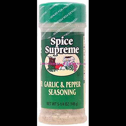 Spice Supreme Spice Supreme Garlic & Pepper- Case of 12