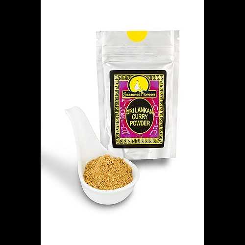 Seasoned Pioneers Sri Lankan Curry Powder Spice Blends 31g Resealable ...